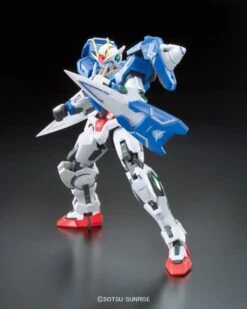 Bandai Gundam 1/144 RG #18 Gundam 00 GN-0000+GNR-010 00 Raiser Model Kit -Bandai Zone 4573102616036d
