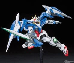 Bandai Gundam 1/144 RG #18 Gundam 00 GN-0000+GNR-010 00 Raiser Model Kit -Bandai Zone 4573102616036f