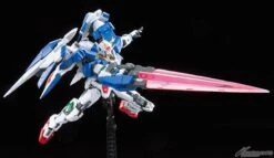 Bandai Gundam 1/144 RG #18 Gundam 00 GN-0000+GNR-010 00 Raiser Model Kit -Bandai Zone 4573102616036g