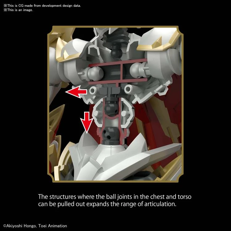 Bandai Figure-rise Standard Digimon Tamers Dukemon / Gallantmon (Amplified) Model Kit 13 Bandai Figure-rise Standard Digimon Tamers Dukemon / Gallantmon (Amplified) Model Kit - Image 11
