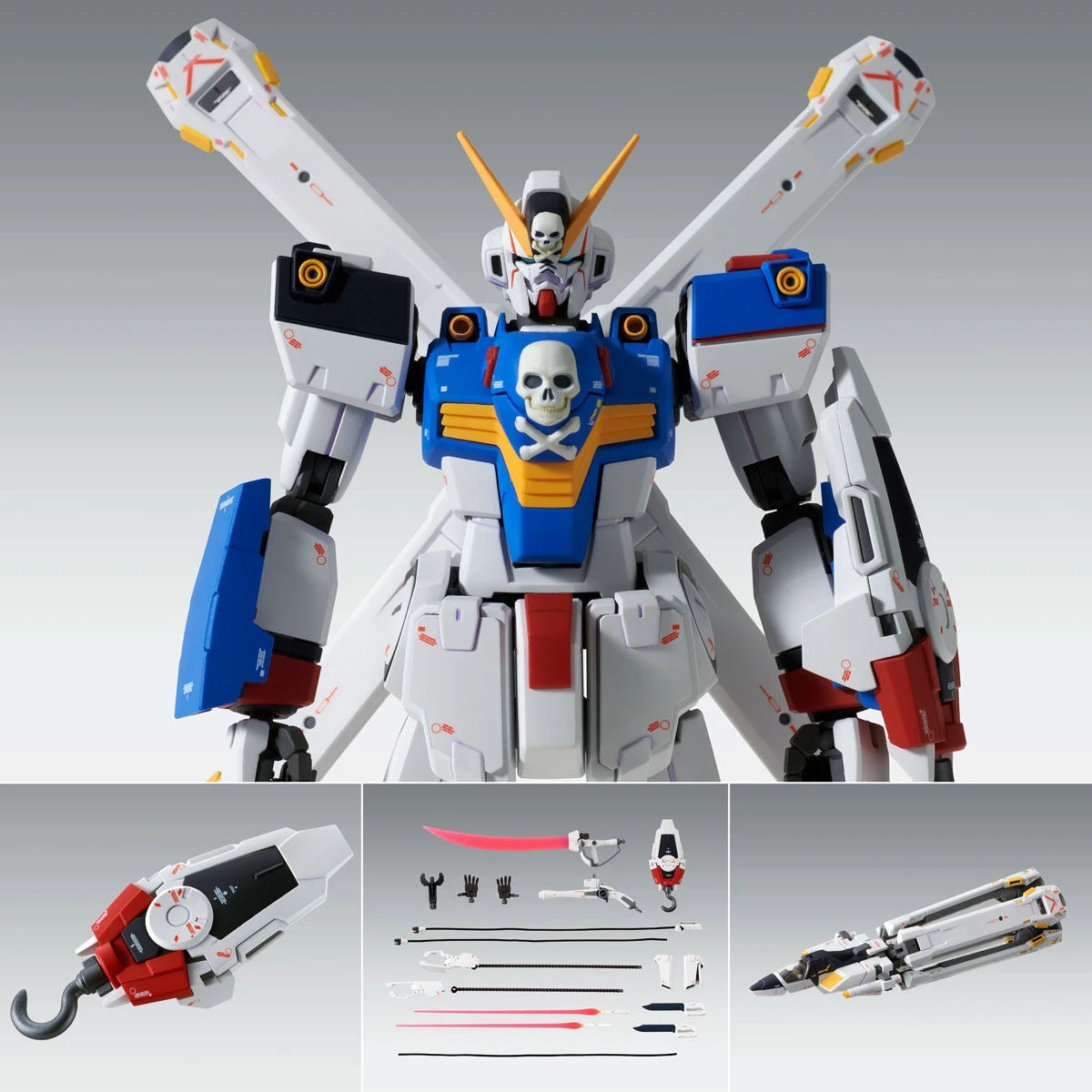 Bandai Gundam 1/100 MG Crossbone Gundam X1 Patchwork (Ver.Ka) Model Kit Exclusive 9 Bandai Gundam 1/100 MG Crossbone Gundam X1 Patchwork (Ver.Ka) Model Kit Exclusive - Image 7