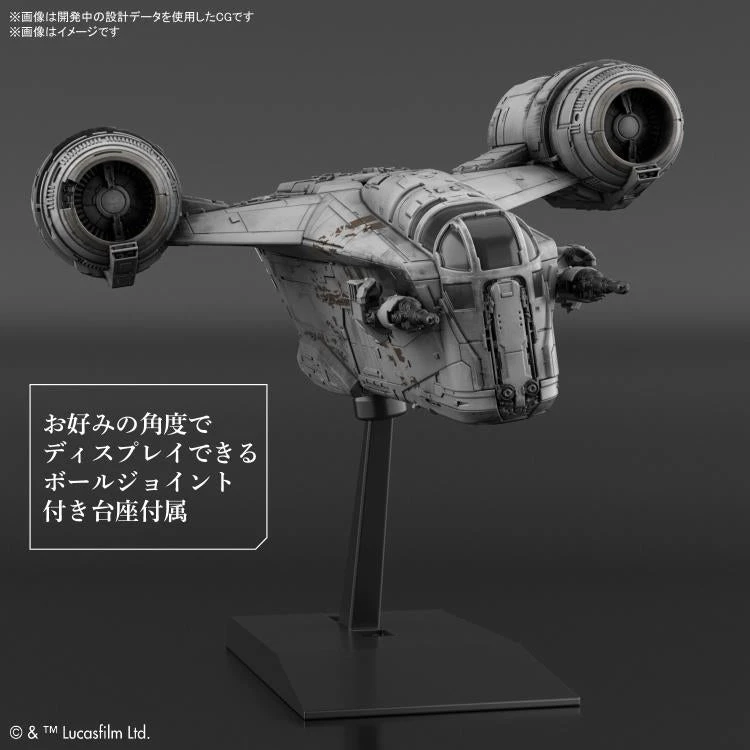 Bandai Star Wars 018 Razor Crest The Mandalorian Model Kit 5 Bandai Star Wars 018 Razor Crest The Mandalorian Model Kit - Image 3