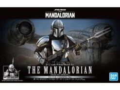 Bandai Star Wars 1/12 Scale The Mandalorian Beskar Armor (Silver Coating Ver.) Model Kit -Bandai Zone 4573102617972