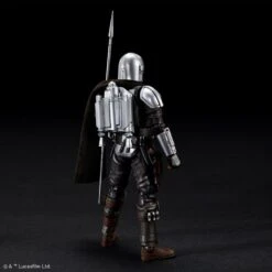 Bandai Star Wars 1/12 Scale The Mandalorian Beskar Armor (Silver Coating Ver.) Model Kit -Bandai Zone 4573102617972e