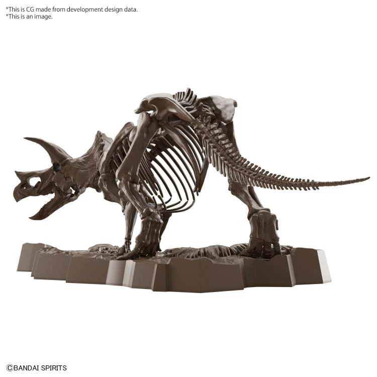 Bandai 1/32 Imaginary Skeleton Triceratops Scale Model Kit 4 Bandai 1/32 Imaginary Skeleton Triceratops Scale Model Kit - Image 2