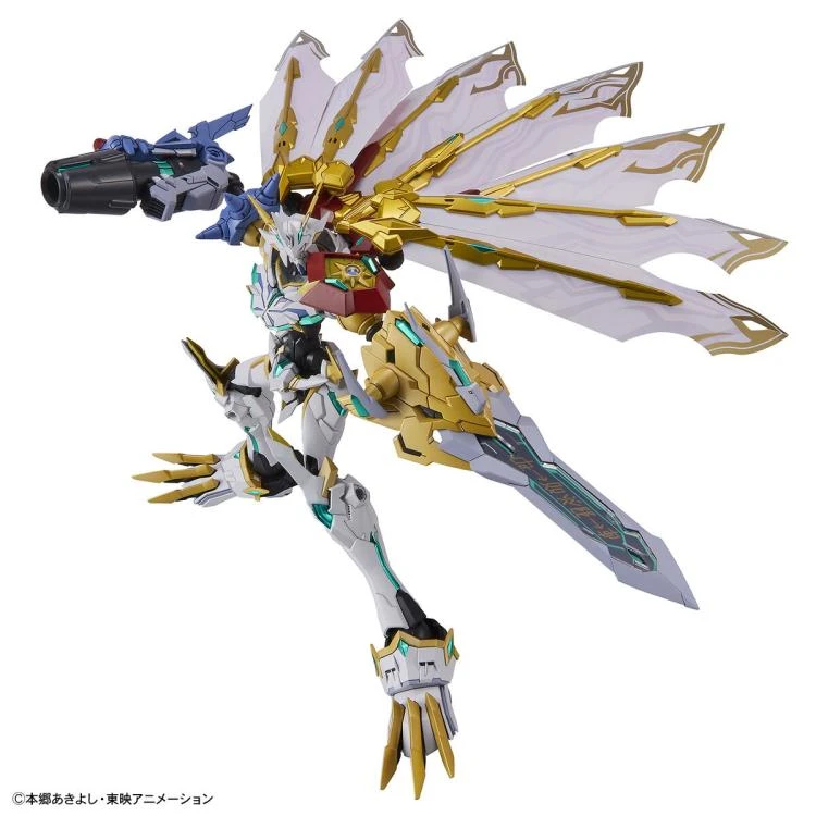 Bandai Figure-rise Standard Digimon X-Evolution Omegamon X-Antibody (Amplified) Model Kit 6 Bandai Figure-rise Standard Digimon X-Evolution Omegamon X-Antibody (Amplified) Model Kit - Image 4