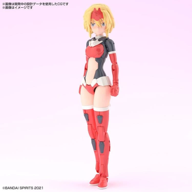 Bandai 30 Minutes Sisters 30MS #04 SIS-Gc69r Alka-Carti (Quartet Form) Model Kit 5 Bandai 30 Minutes Sisters 30MS #04 SIS-Gc69r Alka-Carti (Quartet Form) Model Kit - Image 3