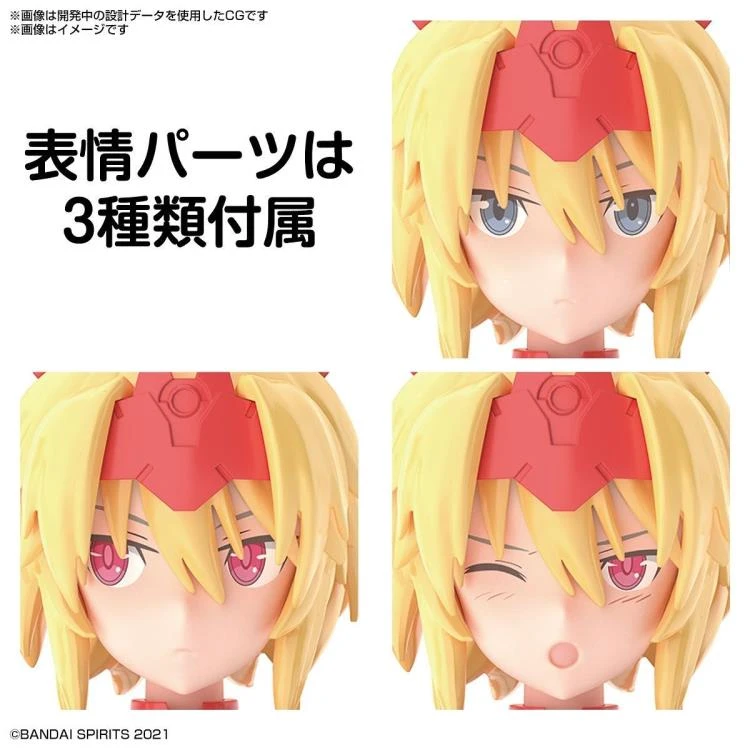 Bandai 30 Minutes Sisters 30MS #04 SIS-Gc69r Alka-Carti (Quartet Form) Model Kit 7 Bandai 30 Minutes Sisters 30MS #04 SIS-Gc69r Alka-Carti (Quartet Form) Model Kit - Image 5