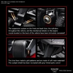 Bandai 1/35 The Dark Knight Trilogy Batmobile (Tumbler) [Batman Begins Ver.) Model Kit 25 Bandai 1/35 The Dark Knight Trilogy Batmobile (Tumbler) [Batman Begins Ver.) Model Kit -Bandai Zone 4573102621849k