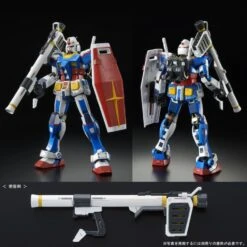 Bandai Gundam 1/144 RG RX-78-2 Gundam (Team Bright Custom) Model Kit Exclusive -Bandai Zone 4573102621870e
