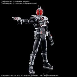 Bandai Figure-rise Standard Kamen Masked Rider Kamen Rider 555 Faiz (Axel Form) Plastic Model Kit -Bandai Zone 4573102621993g