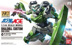 Bandai Gundam 1/144 HG AGE #18 RGE-C350 Shaldoll Custom Model Kit -Bandai Zone 4573102628275