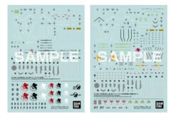 Bandai Evangelion Decal #1 For RG Eva Unit-01 Test Type And Unit-00 DX Positron Cannon Set Water Slide/Transfer Decals 2-Pack