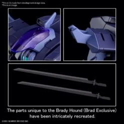 Bandai HG 1/72 Kyoukai Senki #08 Brady Hound (Brad Exclusive) Model Kit -Bandai Zone 4573102629555i