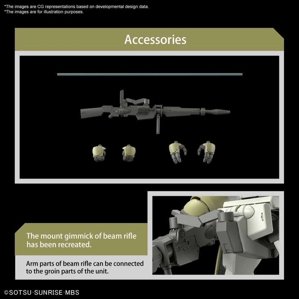 Bandai Gundam 1/144 HG WFM #06 MSJ-105CC Chuchu's Demi Trainer Model Kit 12 Bandai Gundam 1/144 HG WFM #06 MSJ-105CC Chuchu's Demi Trainer Model Kit - Image 10