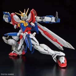 Bandai Gundam 1/144 RG #37 G Gundam GF13-017NJII God Gundam (Burning Gundam) Model Kit -Bandai Zone 4573102633583f