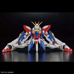 Bandai Gundam 1/144 RG #37 G Gundam GF13-017NJII God Gundam (Burning Gundam) Model Kit -Bandai Zone 4573102633583i
