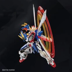 Bandai Gundam 1/144 RG #37 G Gundam GF13-017NJII God Gundam (Burning Gundam) Model Kit -Bandai Zone 4573102633583k