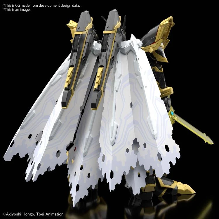 Bandai Figure-rise Standard Digimon Alphamon (Amplified) Model Kit 4 Bandai Figure-rise Standard Digimon Alphamon (Amplified) Model Kit - Image 2