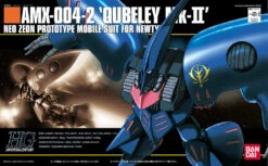 Bandai Gundam 1/144 HGUC #011 Gundam ZZ AMX-004-2 Qubeley MK-II Model Kit -Bandai Zone 4573102635051