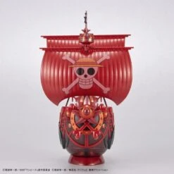 Bandai One Piece Grand Ship Collection Thousand Sunny (Movie Red Commemorative Color Ver.) Model Kit -Bandai Zone 4573102637147b