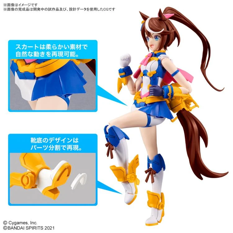 Bandai 30 Minutes Sisters 30MS Uma Musume: Pretty Derby Tokai Teio Model Kit 8 Bandai 30 Minutes Sisters 30MS Uma Musume: Pretty Derby Tokai Teio Model Kit - Image 6