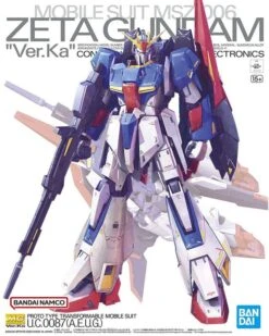 Bandai Gundam 1/100 MG MSZ-006 Zeta Gundam Ver Ka Model Kit -Bandai Zone 4573102640154