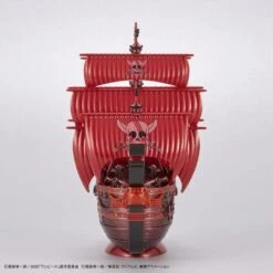 Bandai One Piece Grand Ship Collection Red Force (Movie Red Commemorative Color Ver.) Model Kit -Bandai Zone 4573102640246b