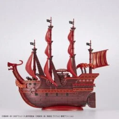 Bandai One Piece Grand Ship Collection Red Force (Movie Red Commemorative Color Ver.) Model Kit -Bandai Zone 4573102640246d