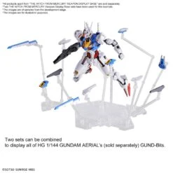Bandai Gundam 1/144 WFM The Witch From Mercury Weapon Display Base Stand Model Kit 13 Bandai Gundam 1/144 WFM The Witch From Mercury Weapon Display Base Stand Model Kit -Bandai Zone 4573102642554e