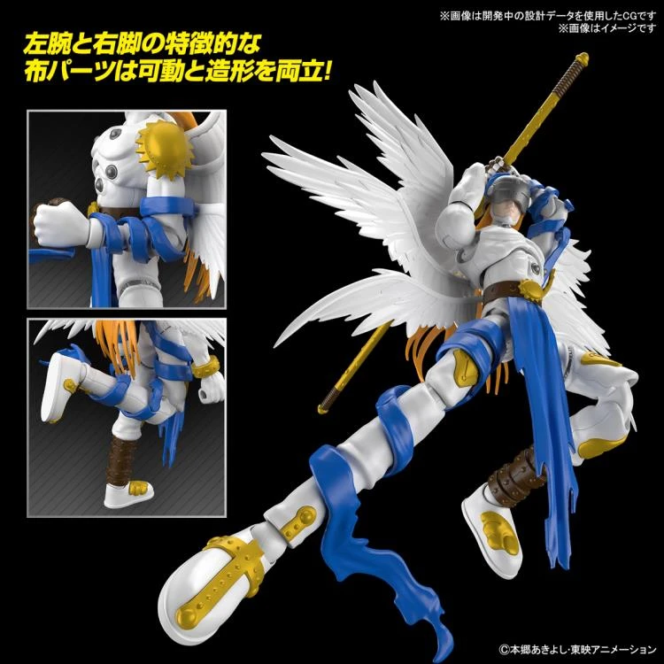 Bandai Figure-rise Standard Digimon Adventure Angemon Model Kit 6 Bandai Figure-rise Standard Digimon Adventure Angemon Model Kit - Image 4