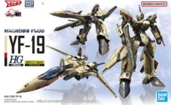 Bandai Macross Plus HG 1/100 YF-19 Isamu Daison Machine Model Kit -Bandai Zone 4573102642585