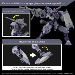 Bandai Gundam 1/144 HG WFM #22 CFP-013 Heindree Sturm Model Kit -Bandai Zone 4573102651129f