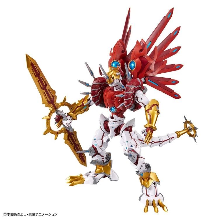 Bandai Figure-rise Standard Digimon Savers ShineGreymon (Amplified) Model Kit 4 Bandai Figure-rise Standard Digimon Savers ShineGreymon (Amplified) Model Kit - Image 2