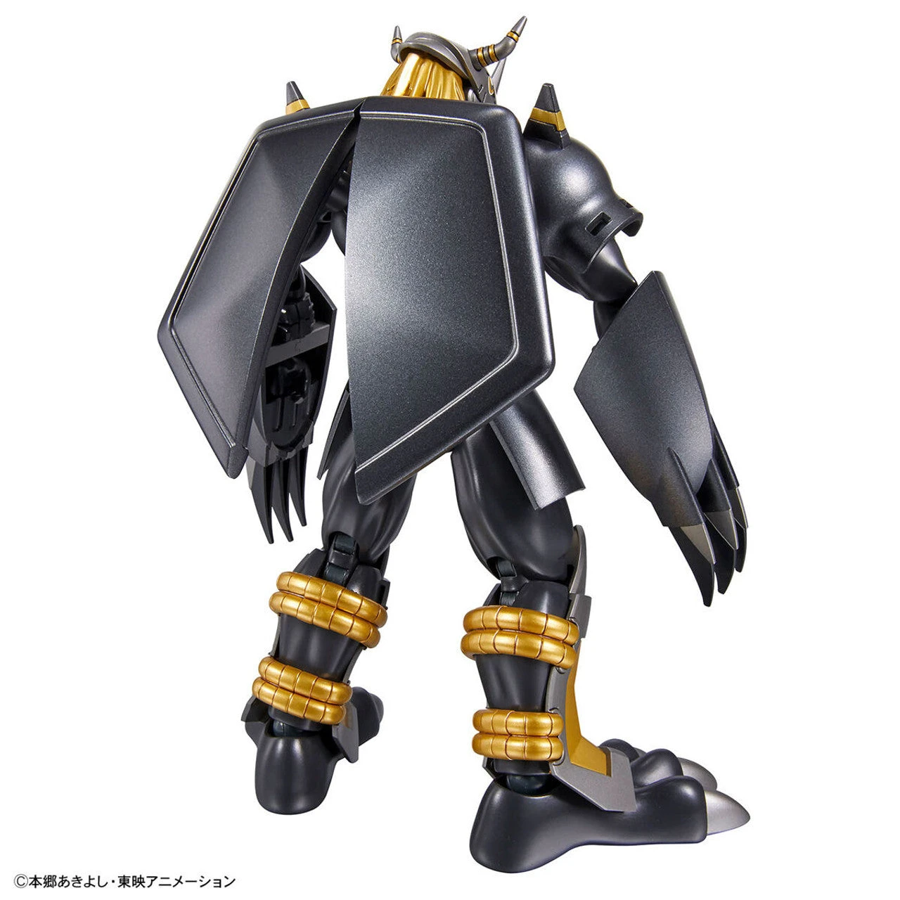 Bandai Figure-rise Standard Digimon Adventure 02 BlackWarGreymon Model Kit 5 Bandai Figure-rise Standard Digimon Adventure 02 BlackWarGreymon Model Kit - Image 3