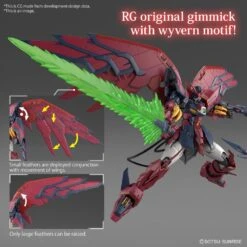 Bandai Gundam 1/144 RG #38 Wing OZ-13MS Gundam Epyon Model Kit PO -Bandai Zone 4573102654427p