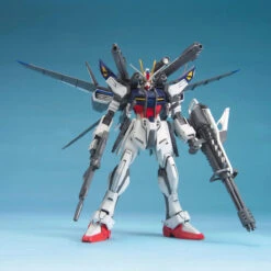 Bandai Gundam 1/100 MG Seed Frame Astrays GAT-X105E+AQM/E-M1 Lukas's Strike + IWSP Model Kit