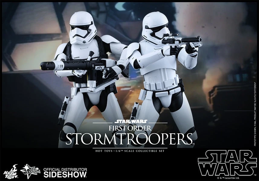 Hot Toys 1/6 First Order Stormtroopers Set Star Wars Episode VII The Force Awakens MMS319 Sixth Scale Figures 6 Hot Toys 1/6 First Order Stormtroopers Set Star Wars Episode VII The Force Awakens MMS319 Sixth Scale Figures - Image 4