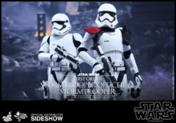 Hot Toys 1/6 First Order Stormtrooper Officer & Stormtrooper Set Star Wars Episode VII The Force Awakens MMS335 Sixth Scale Figures -Bandai Zone 4897011178394c