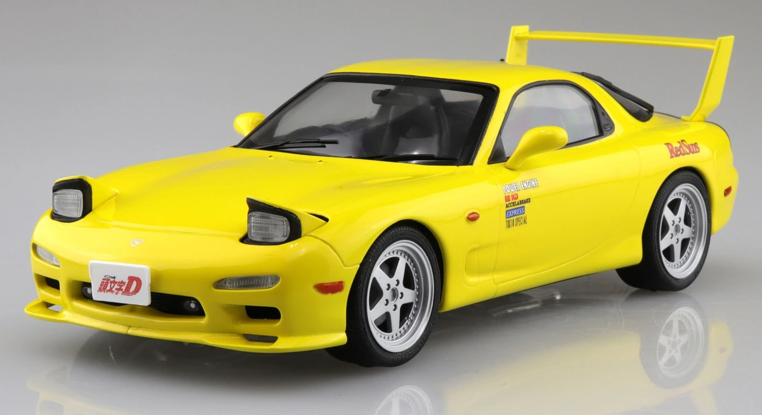 Aoshima 1/24 Initial D #12 Keisuke Takahashi FD3S RX-7 (Comic Vol 1 Ver.) Model Kit 3 Aoshima 1/24 Initial D #12 Keisuke Takahashi FD3S RX-7 (Comic Vol 1 Ver.) Model Kit