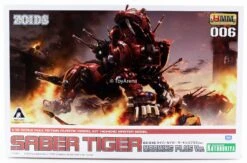Kotobukiya 1/72 Zoids HMM #006 EZ-016 Saber Tiger Marking Plus Ver. Scale Model Kit -Bandai Zone 4934054014460