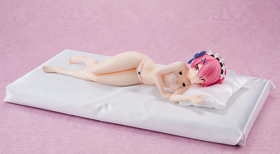 Kadokawa 1/7 Re: Zero -Starting Life In Another World- Ram Sleep Sharing Ver Scale Statue Figure PVC 6 Kadokawa 1/7 Re: Zero -Starting Life In Another World- Ram Sleep Sharing Ver Scale Statue Figure PVC - Image 4