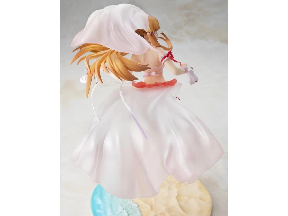Kadokawa KD Colle 1/7 Sword Art Online 10th Anniversary Asuna (Summer Wedding Ver.) Scale Statue Figure 7 Kadokawa KD Colle 1/7 Sword Art Online 10th Anniversary Asuna (Summer Wedding Ver.) Scale Statue Figure - Image 5