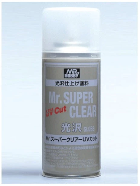 Mr. Hobby Mr. Super Clear Gloss UV Cut 170ml B522 B-522 Model Kit 3 Mr. Hobby Mr. Super Clear Gloss UV Cut 170ml B522 B-522 Model Kit