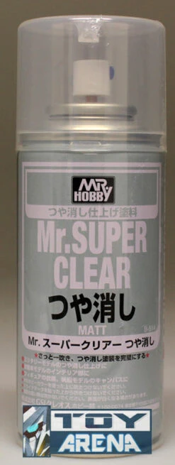 Mr. Hobby Mr. Super Clear Matte Matt Flat Spray 170ml B-514 B514 Model Paint