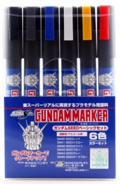 GSI Gundam Marker HG MG RG PG GMS109 Gundam Seed Market Set