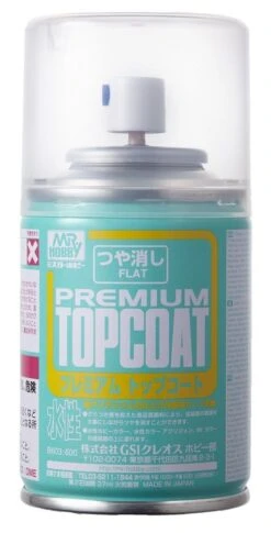 Mr. Hobby Mr. Premium Top Coat Flat Spray 88ml B603 B-603 Model Kit