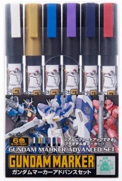GSI Gundam Marker HG MG RG PG GMS124 Advance Marker Set