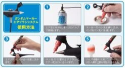 Mr. Hobby GMA01 Airbrush System For Gundam Marker -Bandai Zone 4973028631975d
