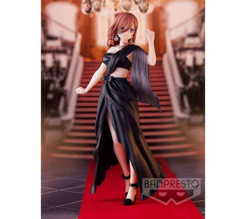 Banpresto Kyunties Miku Nakano The Quintessential Quintuplets Figure Statue 3 Banpresto Kyunties Miku Nakano The Quintessential Quintuplets Figure Statue